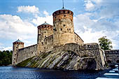 Savonlinna - la fortezza di Olavinlinna.